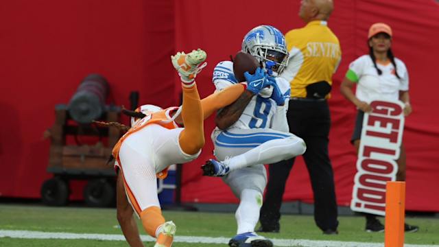 Detroit Lions wide receiver Jameson Williams